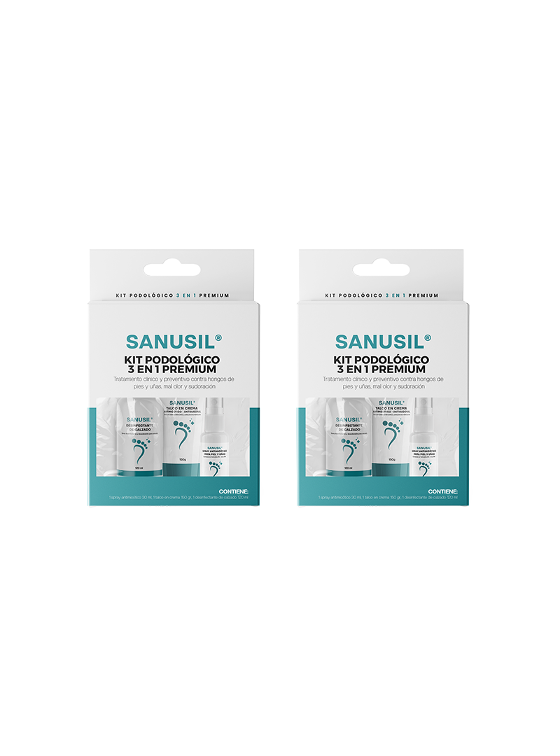 SANUSIL | KIT PODOLÓGICO 3 EN 1 PREMIUM
