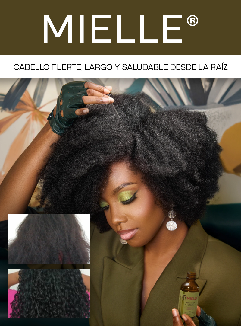 ROMERO + BIOTINA DE MIELLE® | CABELLO FUERTE, LARGO Y SALUDABLE