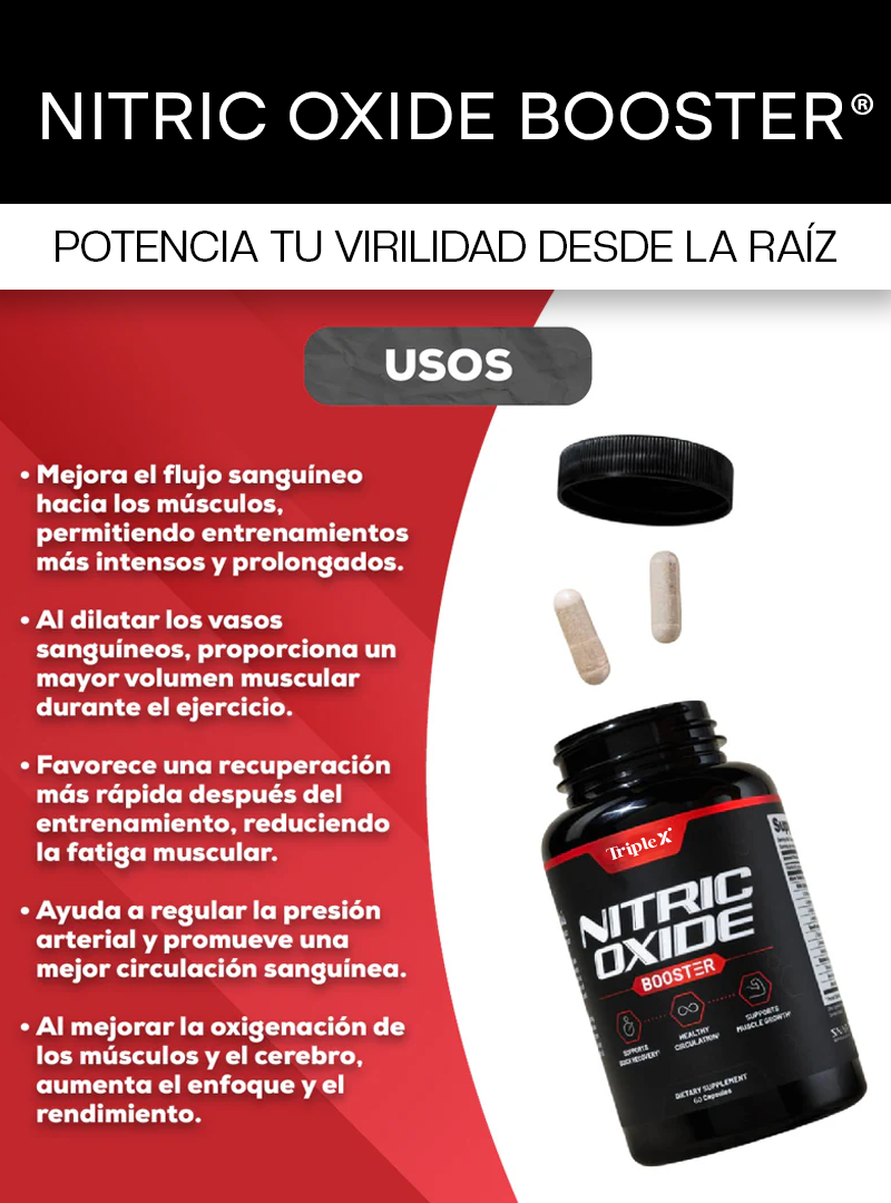 NITRIC OXIDE BOOSTER® (60 CÁPSULAS)