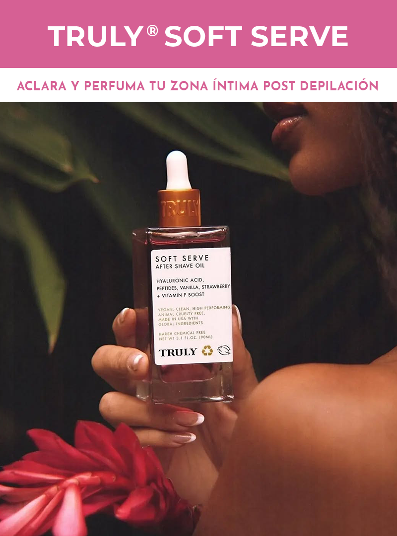 ACEITE ACLARANTE ÍNTIMO TRULY® CON AROMA FLORAL