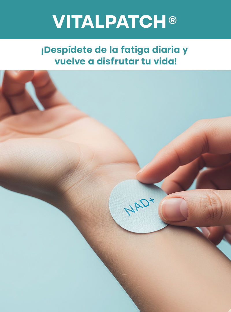 VITALPATCH® | ENERGÍA Y ENFOQUE TODO EL DÍA CON PARCHES DE NAD+