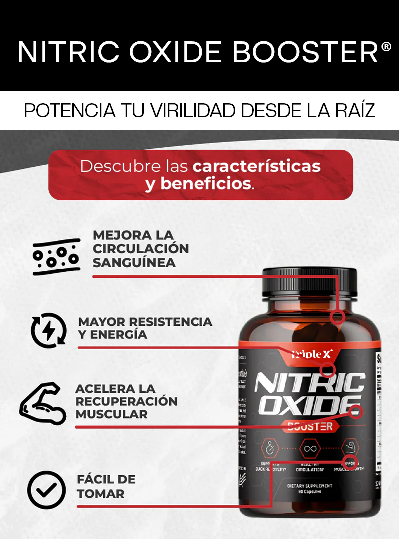 NITRIC OXIDE BOOSTER® (60 CÁPSULAS)