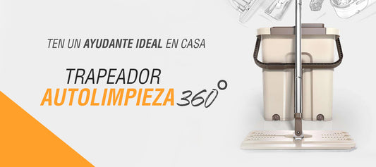 TRAPEADOR SISTEMA AUTOLIMPIEZA 360°