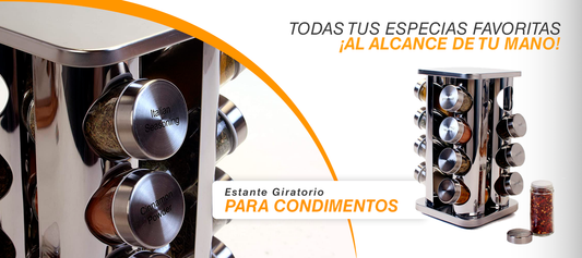 Estante Giratorio para Condimentos
