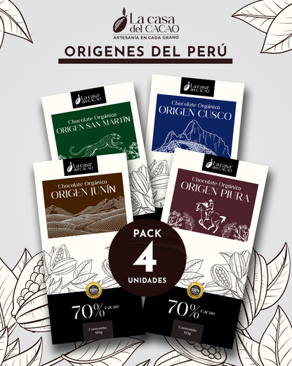 CHOCOLATE ORGÁNICO - ORIGENES DEL MUNDO