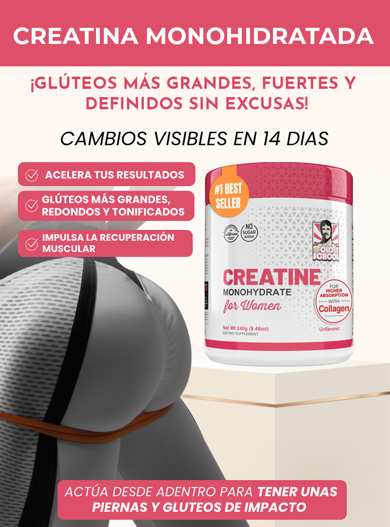 NUEVA FÓRMULA AVANZADA: CREATINA + COLÁGENO + BCAA PARA RESULTADOS COMPLETOS