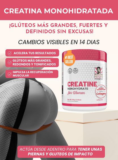 NUEVA FÓRMULA AVANZADA: CREATINA + COLÁGENO + BCAA PARA RESULTADOS COMPLETOS
