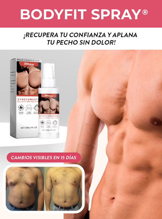SPRAY REDUCTOR DE GRASA EN EL PECHO PARA HOMBRES
