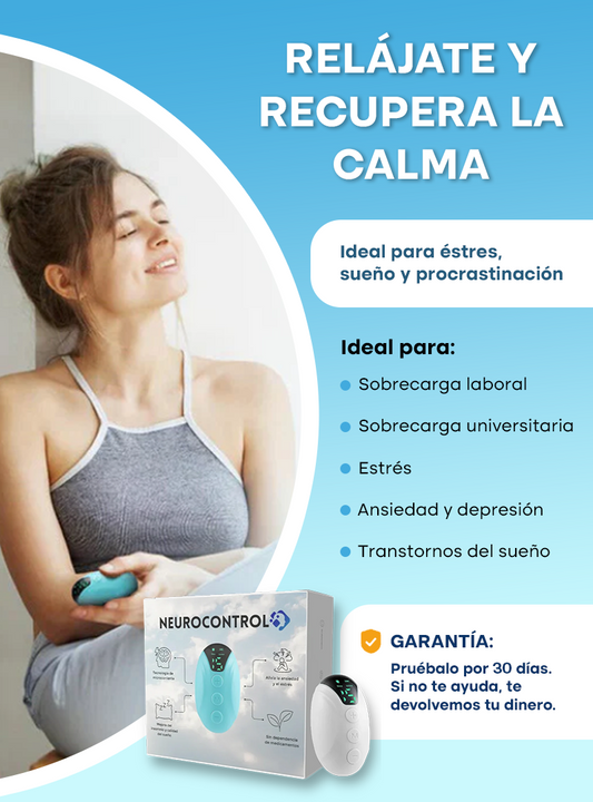 CALMIO® | Dispositivo Antiestrés y Sueño Profundo