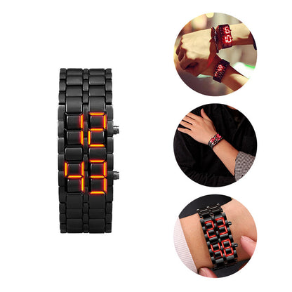 RELOJ LED ANTIESTRÉS (UNISEX)
