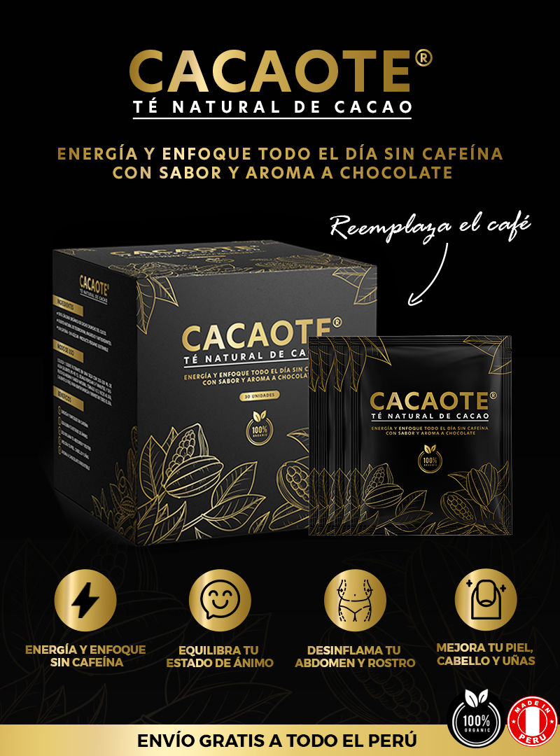 CACAOTÉ® | TÉ NATURAL DE CACAO