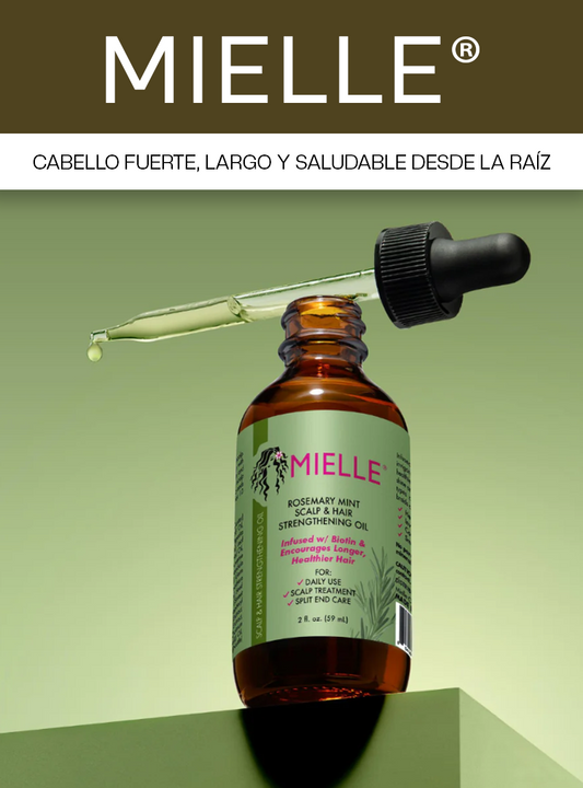 ROMERO + BIOTINA DE MIELLE® | CABELLO FUERTE, LARGO Y SALUDABLE