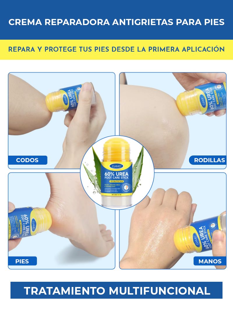 ELIMINA GRIETAS, SUAVIZA Y COMBATE EL MAL OLOR DESDE LA PRIMERA APLICACIÓN