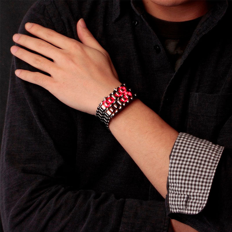 RELOJ LED ANTIESTRÉS (UNISEX)