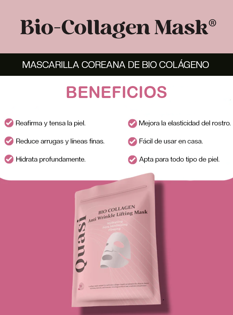 MASCARILLA COREANA DE BIO COLÁGENO