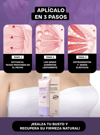 FEMMELIFT® | TONIFICA Y EMBELLECE TU BUSTO SIN CIRUGÍAS