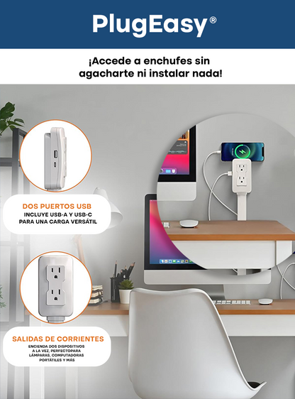 PlugEasy® | Enchufa fácil sin instalación ni esfuerzo.