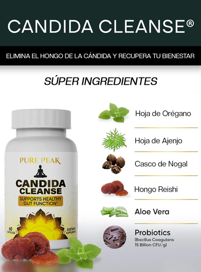 CANDIDA CLEANSE PLUS® (60 CÁPSULAS)