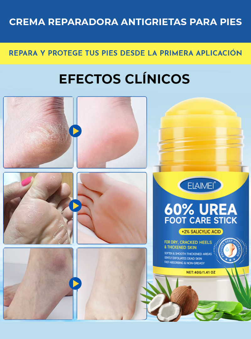 ELIMINA GRIETAS, SUAVIZA Y COMBATE EL MAL OLOR DESDE LA PRIMERA APLICACIÓN