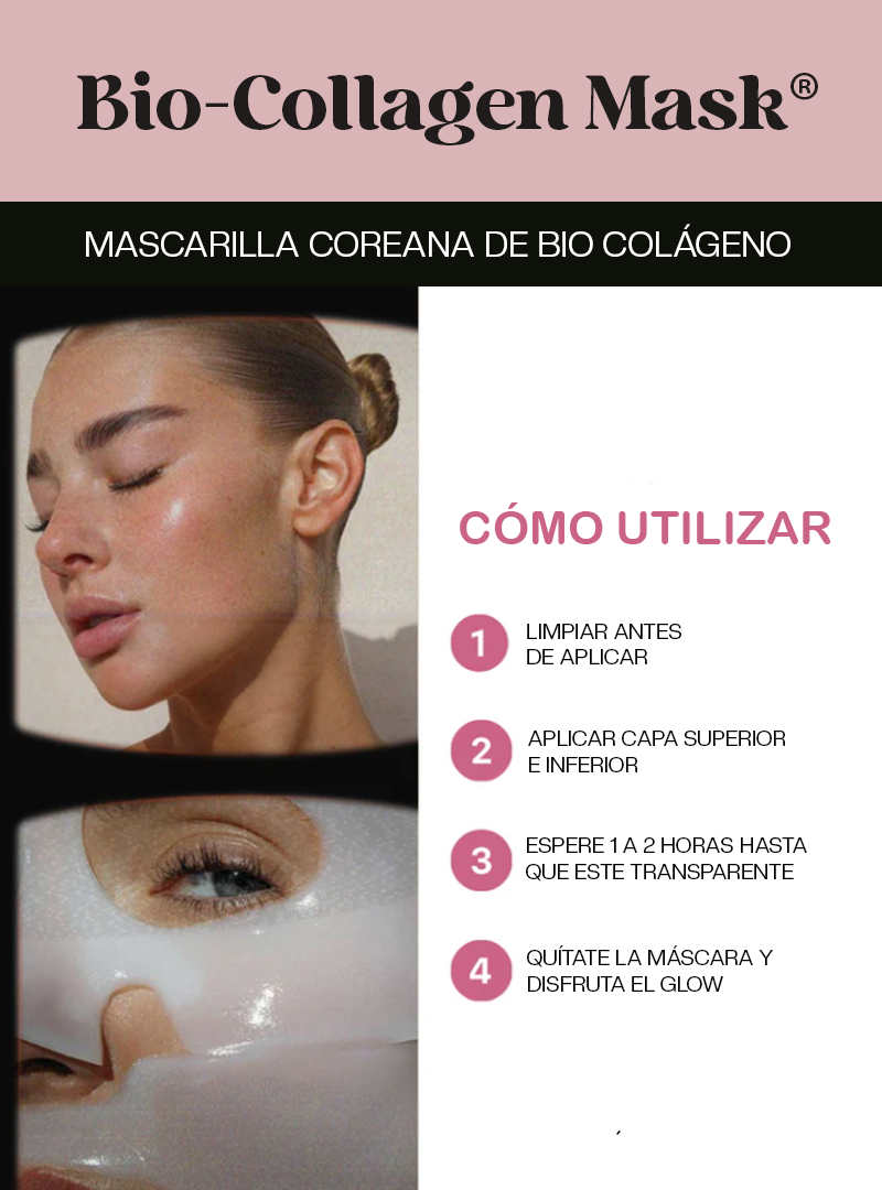 MASCARILLA COREANA DE BIO COLÁGENO
