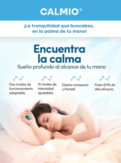 CALMIO® | Dispositivo Antiestrés y Sueño Profundo