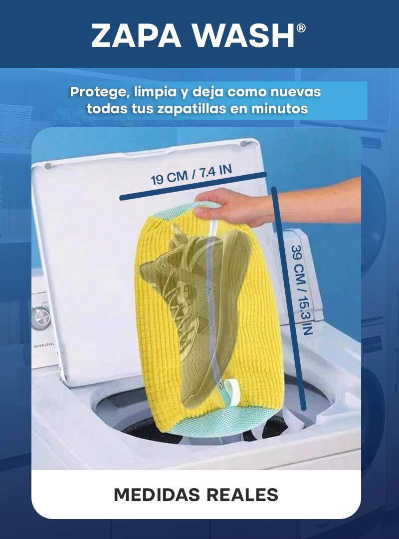 ZAPAWASH® | LAVA, PROTEGE Y RENUEVA TUS ZAPATILLAS EN MINUTOS