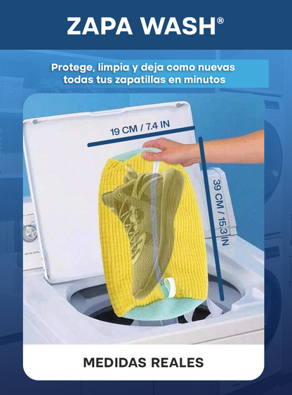 ZAPAWASH® | LAVA, PROTEGE Y RENUEVA TUS ZAPATILLAS EN MINUTOS