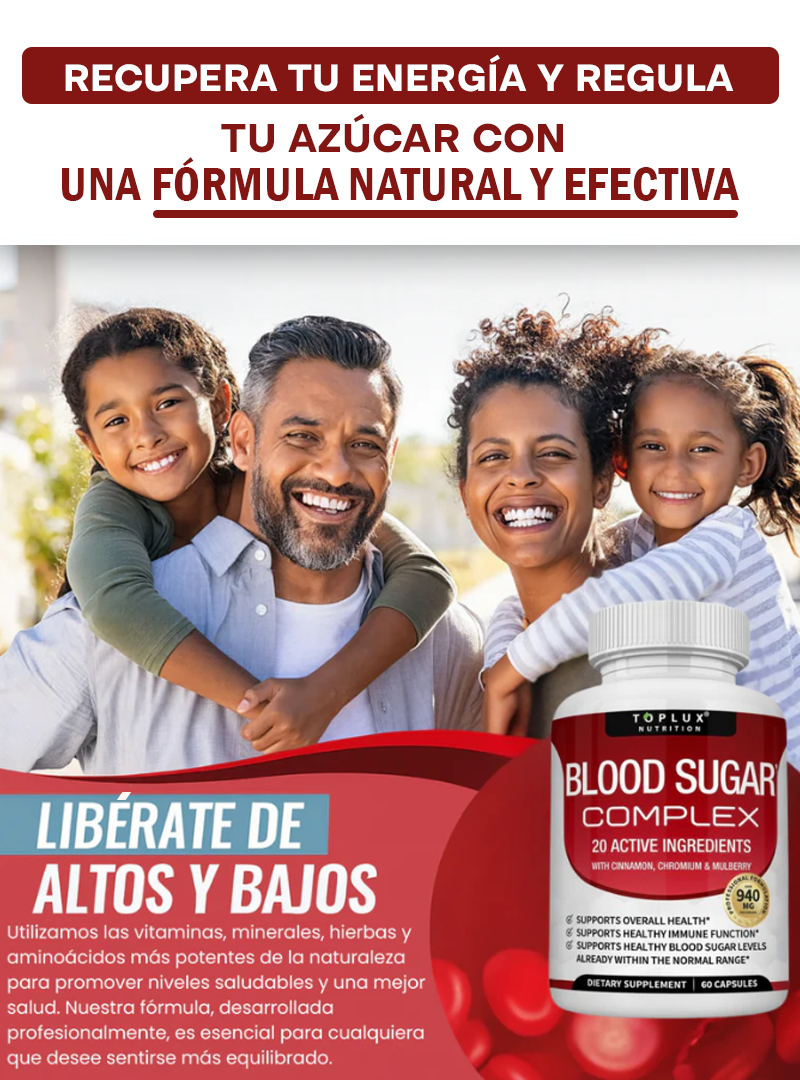 BLOOD SUGAR COMPLEX (60 CÁPSULAS)