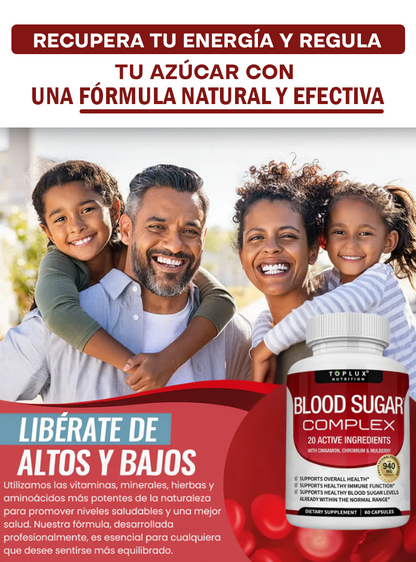 BLOOD SUGAR COMPLEX (60 CÁPSULAS)