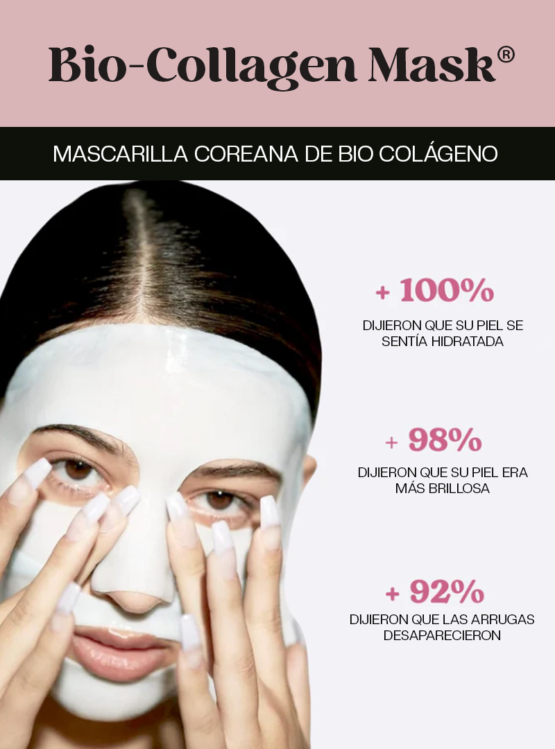 MASCARILLA COREANA DE BIO COLÁGENO