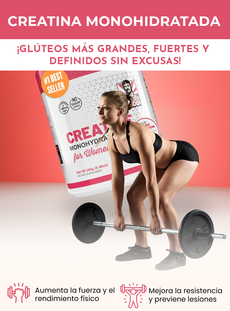 NUEVA FÓRMULA AVANZADA: CREATINA + COLÁGENO + BCAA PARA RESULTADOS COMPLETOS