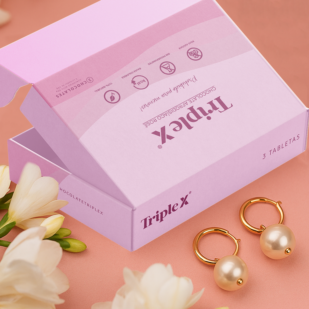 CHOCOLATE PREMIUM AFRODISIACO, ENERGÍA & SENSUALIDAD - TRIPLE X®