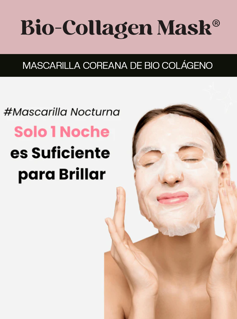 MASCARILLA COREANA DE BIO COLÁGENO