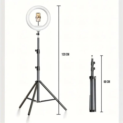 LUZ ARO LED + TRÍPODE