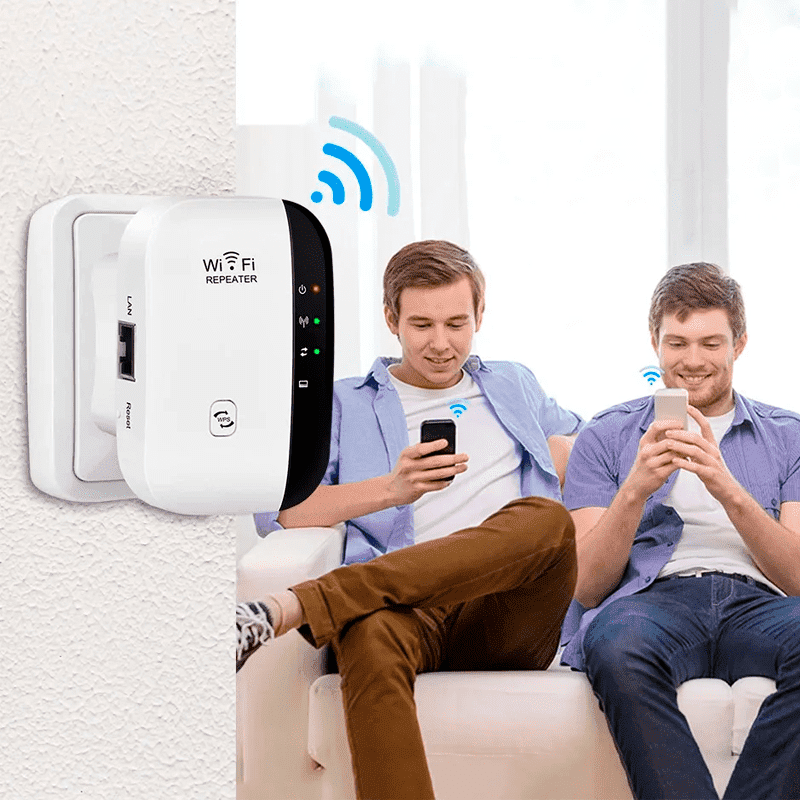AMPLIFICADOR INALÁMBRICO WIFI (IDEAL PARA CASAS, OFICINAS Y MÁS)